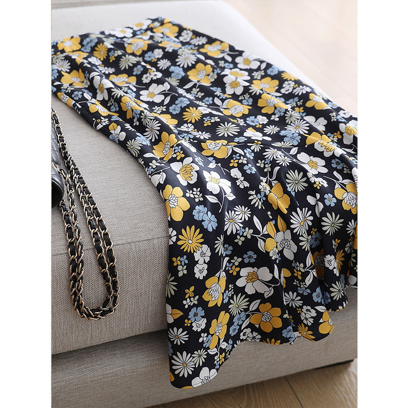 Damen Floraler, schwingender Midirock Shop Nory