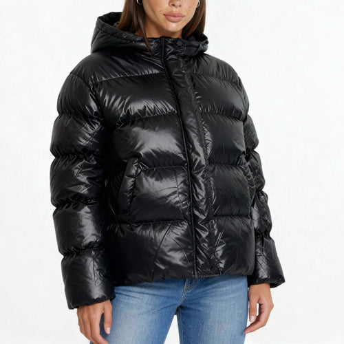 Damen Futuristische Daunenjacke