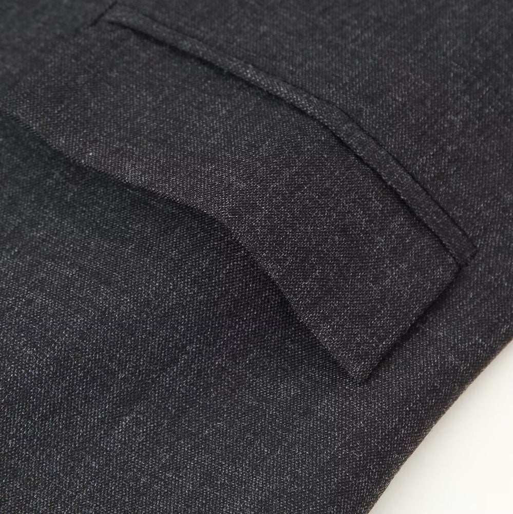 Damen Oversized-Blazer im Boxy-Schnitt mit asymmetrischem Stehkragen und verdeckter Knopfleiste Shop Nory