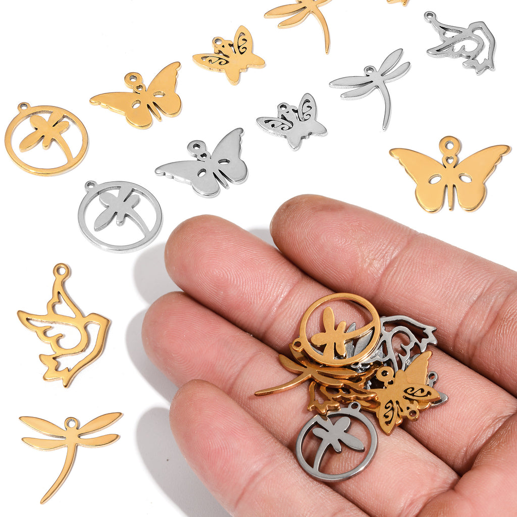 Damen Schmuckanhänger mit filigranem Libellenmotiv Shop Nory