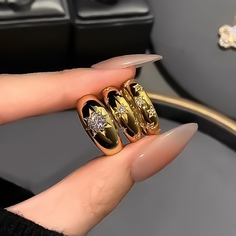 Damen Schmuckring mit funkelndem Zirkonia Shop Nory