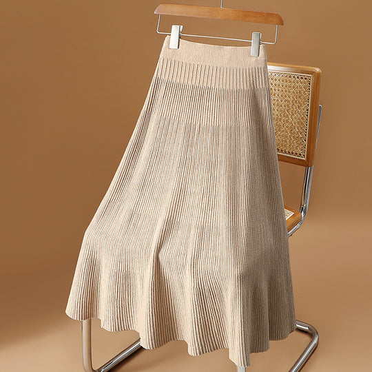 Damen Eleganter und schwingender Plisseerock Shop Nory