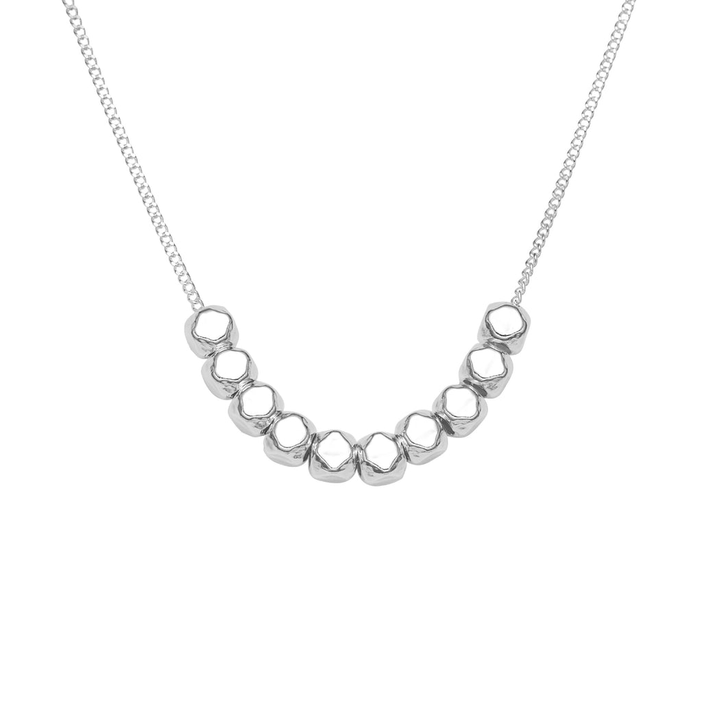 Damen Metallkette mit geometrischem Design Shop Nory