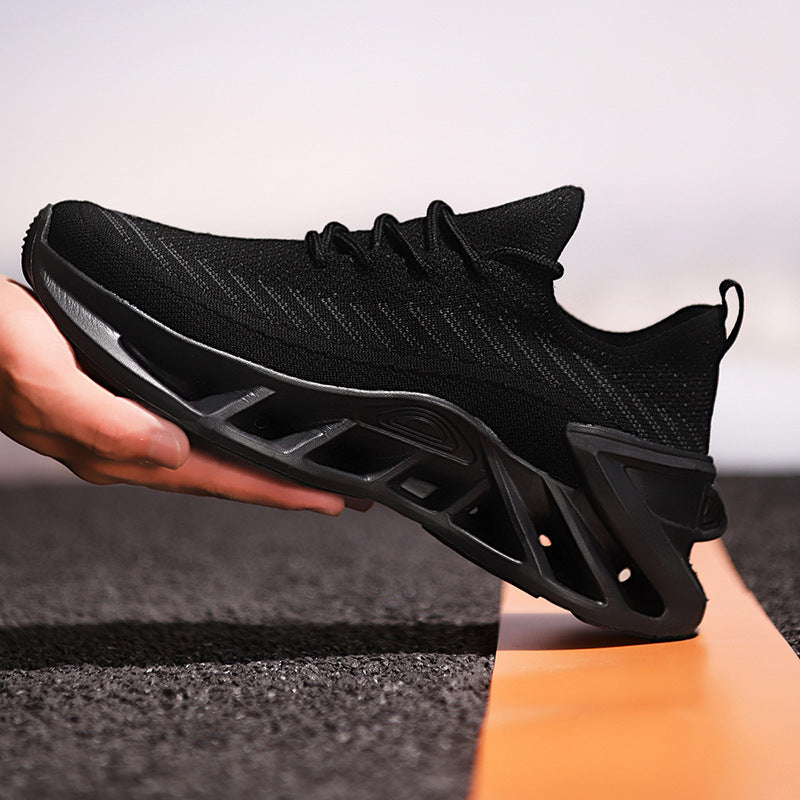 Herren leichte atmungsaktive Strick-Sneaker mit gedämpfter ergonomischer Laufsohle Shop Nory