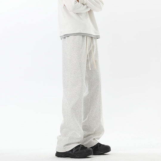 Herren Oversize‑Sweathose im Baggy‑Cut mit Tunnelzug und dekorativen Nähten Shop Nory