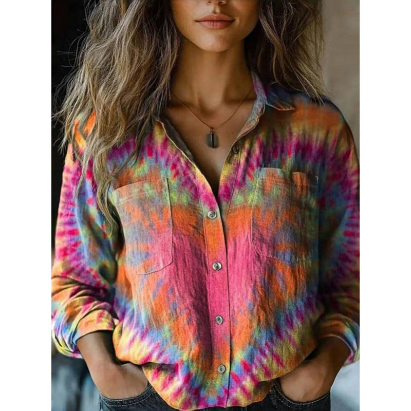 Damen Modische Bluse mit Paisleymuster Shop Nory
