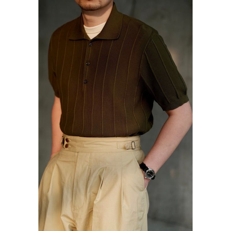 Herren Poloshirt mit strukturiertem Design Shop Nory