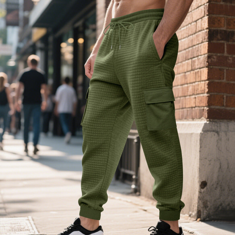 Cargo Jogginghose Herren sportlich mit elastischem Bund