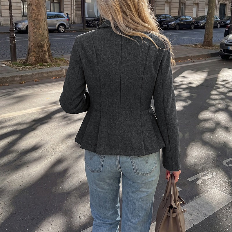 Damen Elegante Blazerjacke Shop Nory