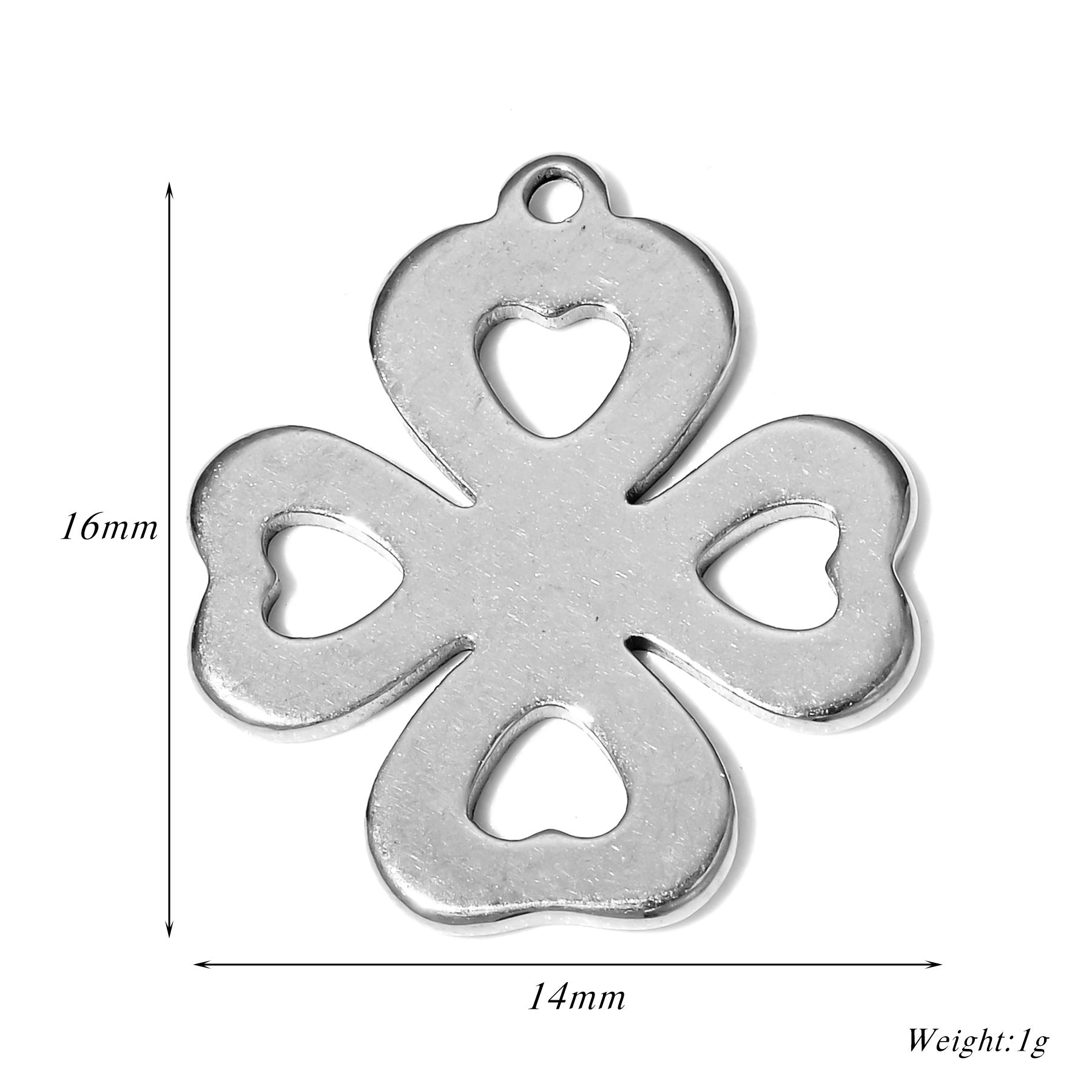 Damen Schmuckanhänger in Form einer filigranen Blüte aus hochwertigem Metall Shop Nory