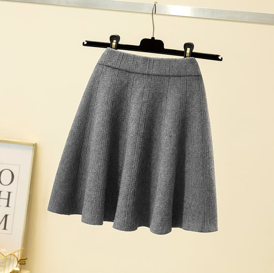 Damen Weit geschnittener, eleganter Midirock Shop Nory