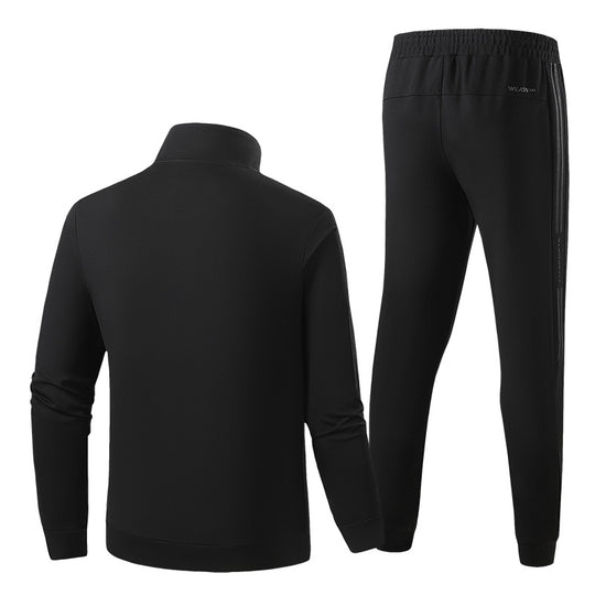 Herren Funktions-Trainingsanzug-Set mit Reißverschlussjacke und elastischer Jogginghose Shop Nory