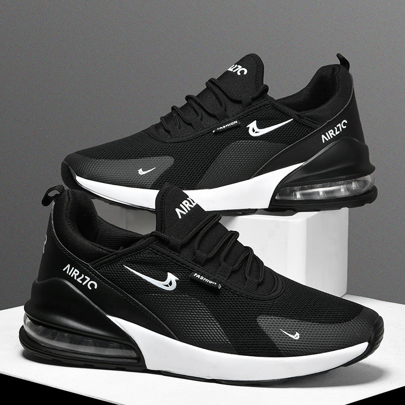 Herren Leichte Mesh-Sneaker mit sichtbarer Luftkissen-Dämpfung und sportlicher Laufsohle Shopy Nory