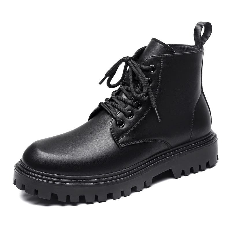 Herren robuste Stiefel mit rutschfester Sohle