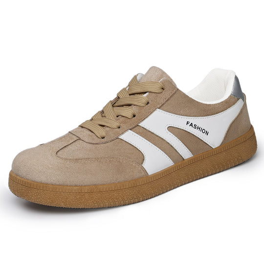 Herren nan retro Veloursleder Sneaker mit gepolstertem Fersenkragen und profilierter Gummilaufsohle Shop Nory
