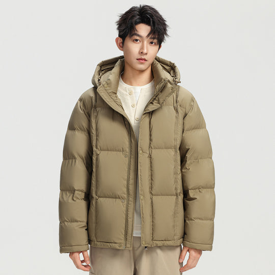 Herren Warme und stylische Daunenjacke Shop Nory