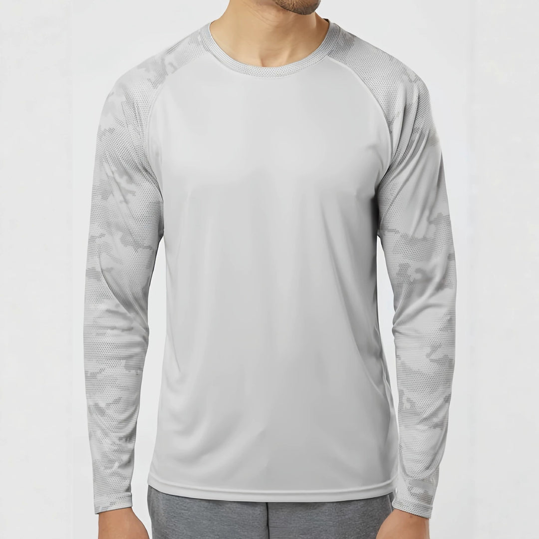 Herren Sportliches Langarm Funktionsshirt