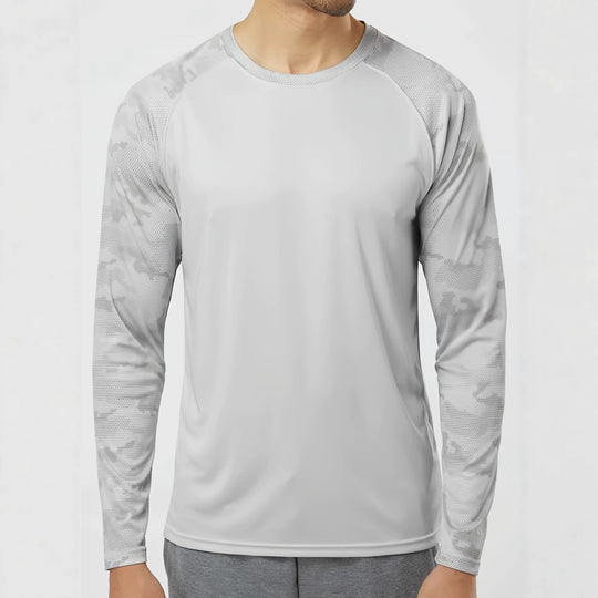 Herren Sportliches Langarm Funktionsshirt