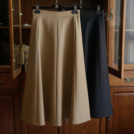 Damen Eleganter, schwingender Midirock Shop Nory