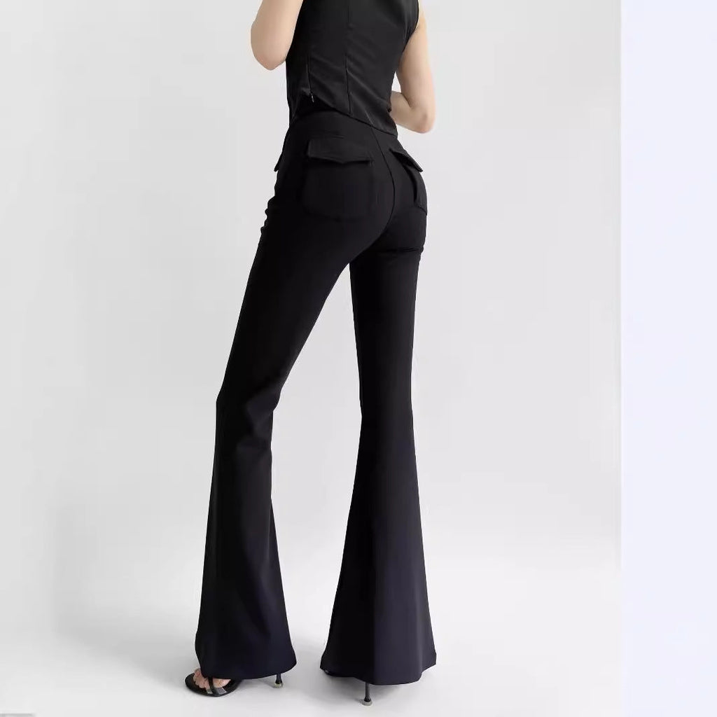 Damen elegante Flared-Hose