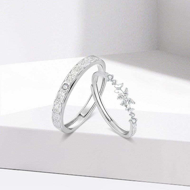 Damenring mit charmantem Schleifenmotiv und funkelnden Zirkonia Shop Nory