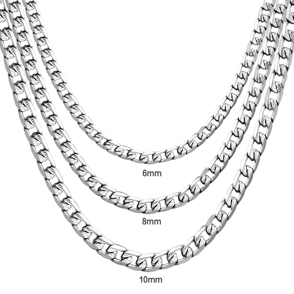 Damen Edelstahl-Halskette mit luxuriösen goldplattierten Kettengliedern Shop Nory