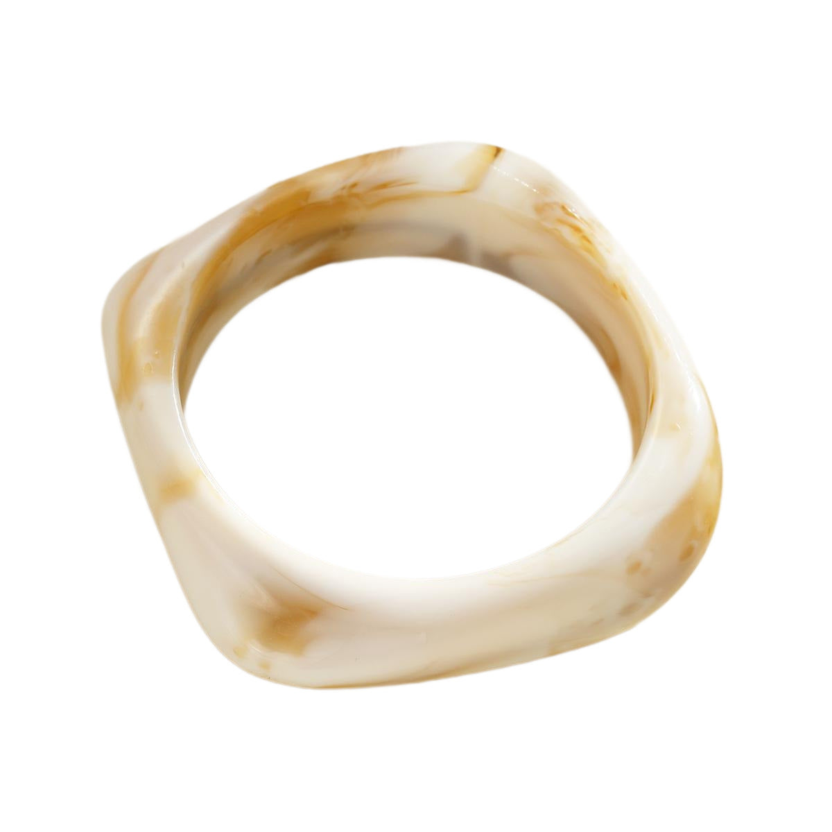 Damen modisches Acrylarmband mit einzigartigen Marmorierungen Shop Nory