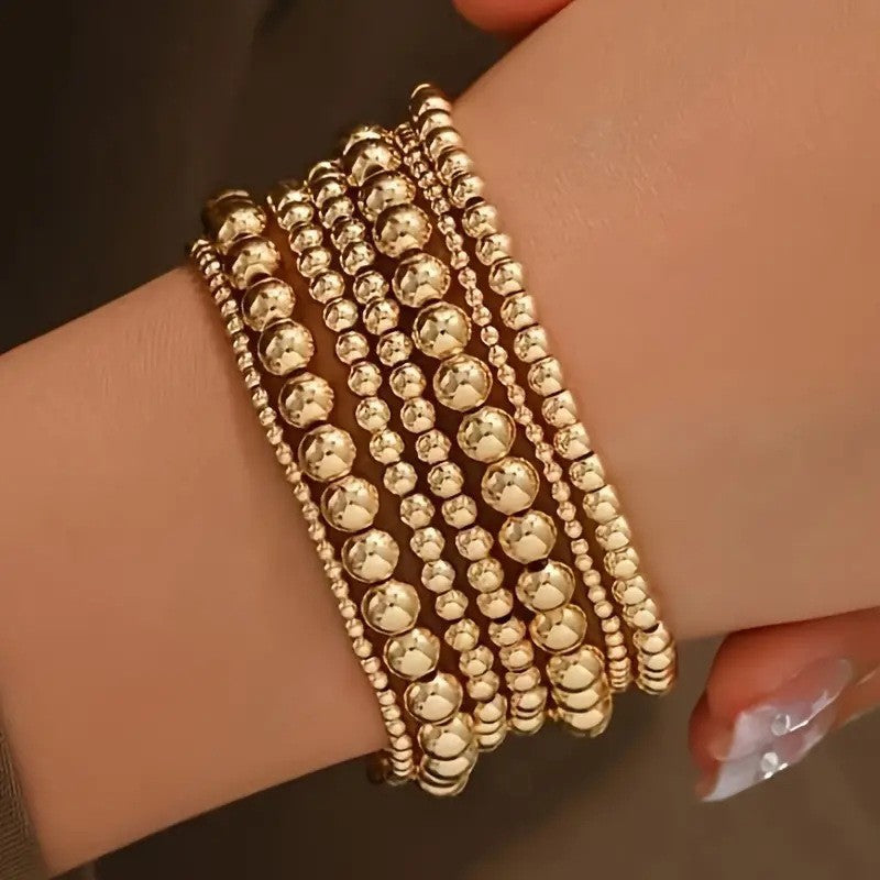Damen Armband-Set mit eleganten und funkelnden Perlen Shop Nory