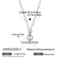 Damen Halskette mit elegantem Anhänger und wasserfestem Design Shop Nory