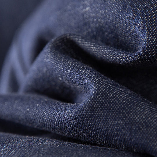 Damen Ärmellose leicht taillierte Weste aus Leinen-Denim mit Knopfleiste und aufgesetzten Taschen Shop Nory
