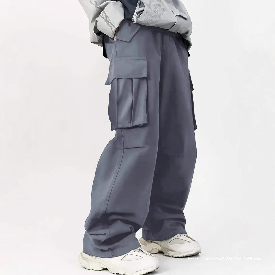 Herren Weite Utility‑Cargohose mit Multifunktions‑Taschen & legerer Baggy‑Passform Shop Nory