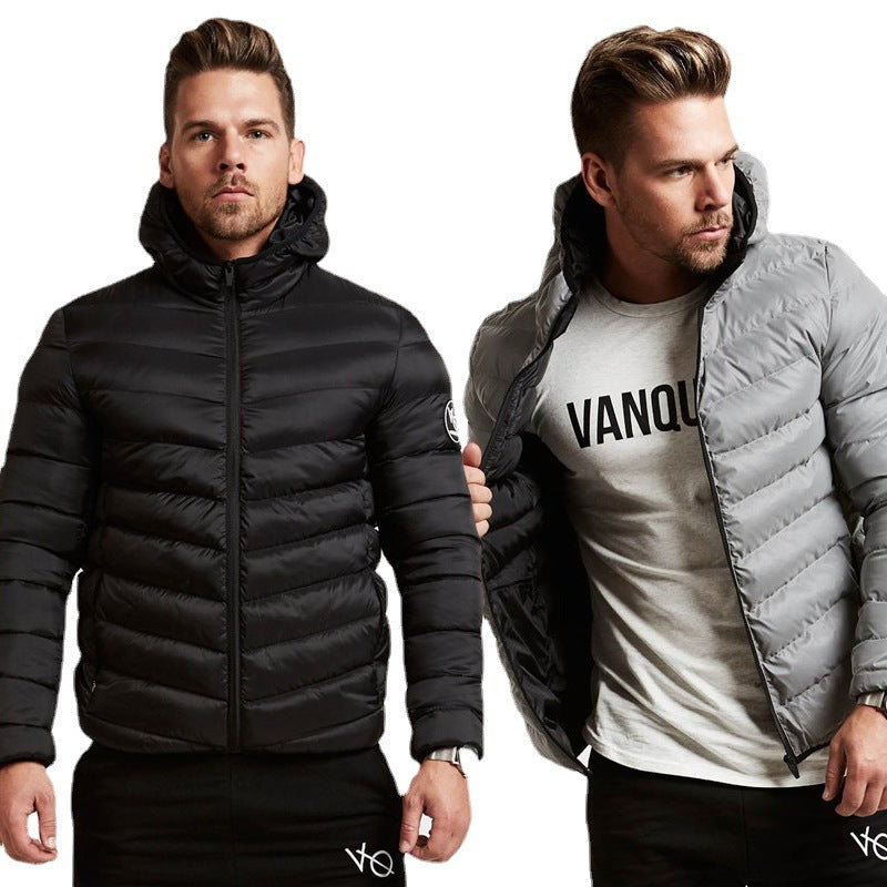 Herren leichte Daunenjacke