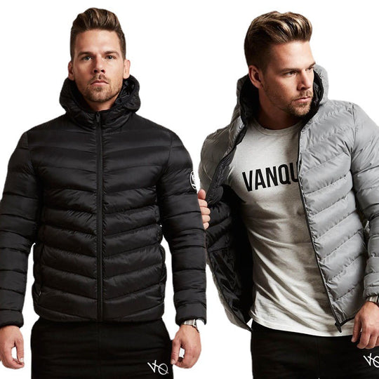 Herren leichte Daunenjacke