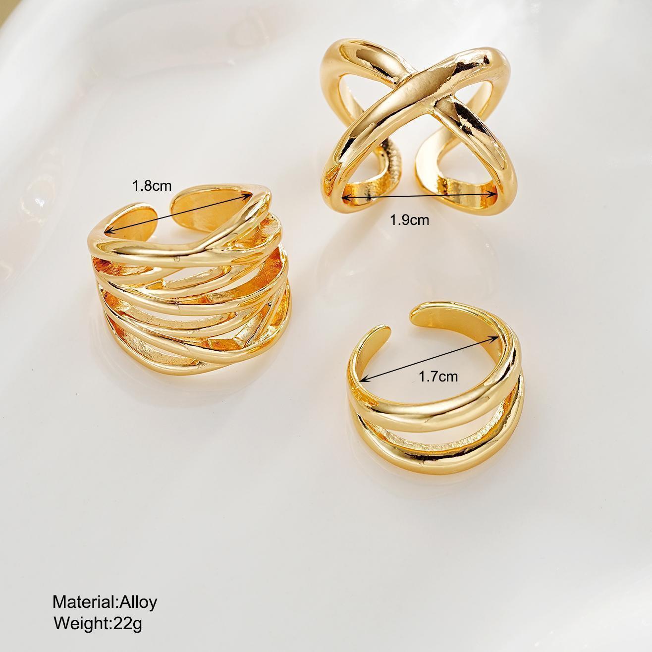 Damen Ring-Kollektion mit künstlerischen, geschwungenen Designs Shop Nory