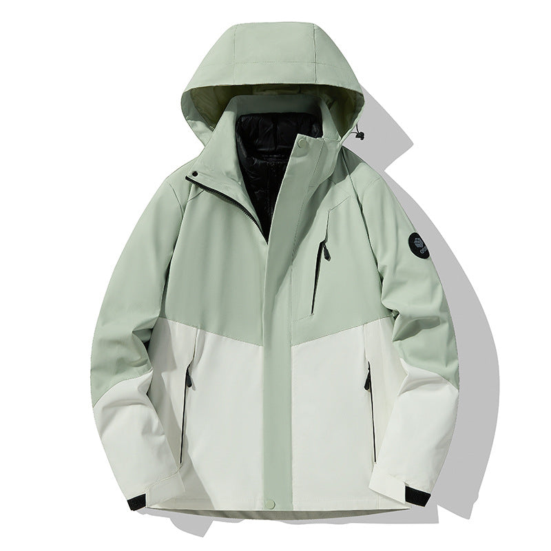 Herren Dreifach kombinierbare Funktionsjacke mit abnehmbarer Steppweste Shop Nory