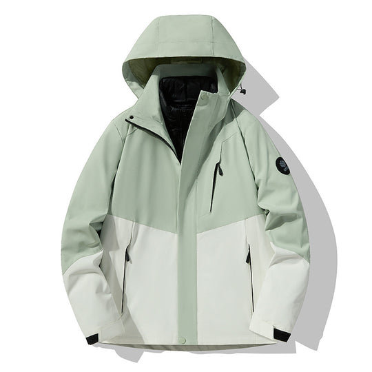 Herren Dreifach kombinierbare Funktionsjacke mit abnehmbarer Steppweste Shop Nory
