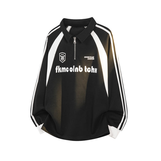 Herren Sportliches Zip-Pullover Shop Nory