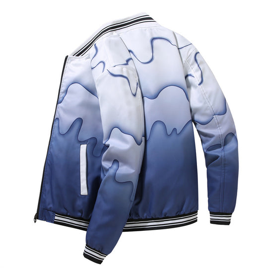 Herren Sportliche Bomberjacke mit modernen Mustern Shop Nory