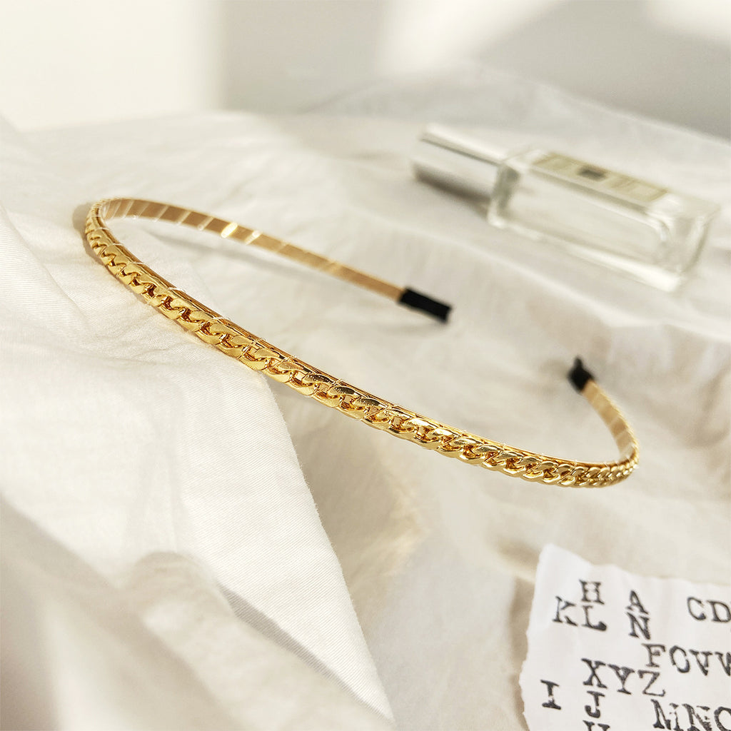 Damen Haarreifen im eleganten Ketten-Design Shop Nory