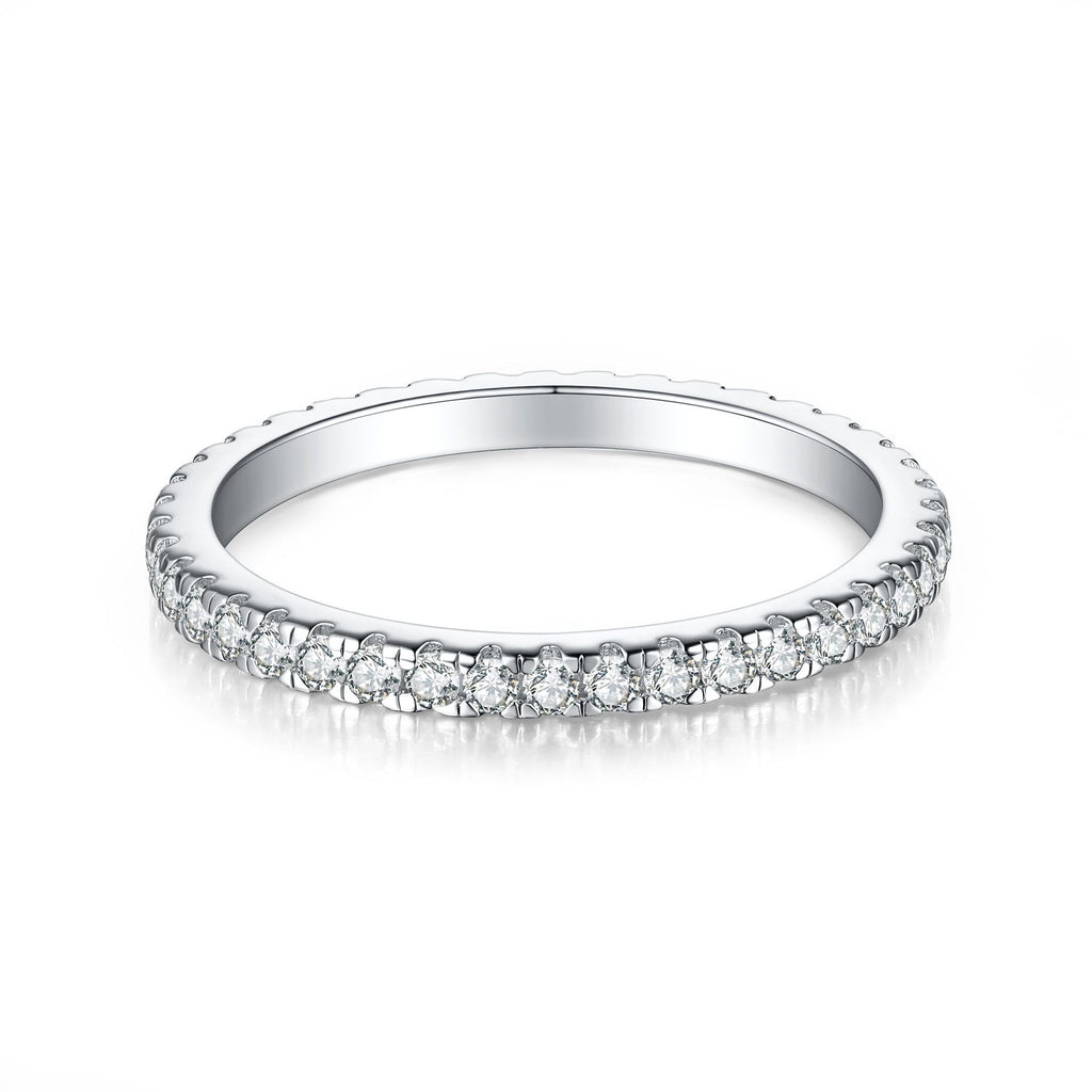 Damen Verlobungsring Set mit floralen Motiven und funkelndem Zirkonia Shop Nory