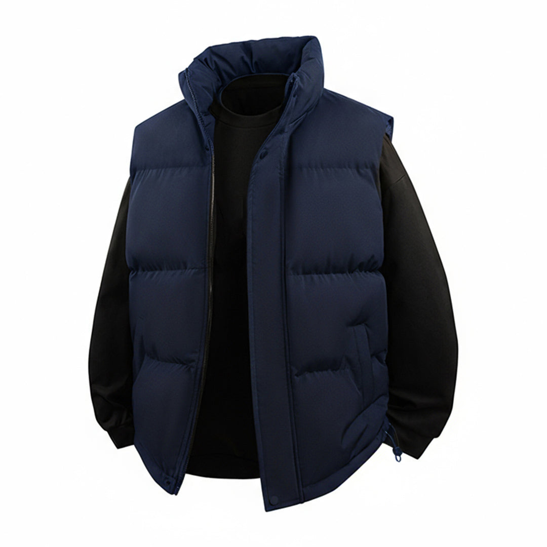 Herren Steppweste mit hohem Kragen und Thermofüllung Shop Nory