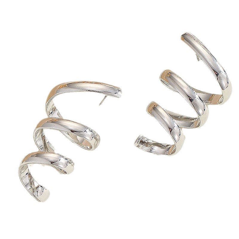 Damen Hängende Ohrringe mit elegantem, geschwungenem Design Shop Nory