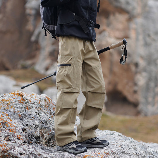 Herren Robuste wasserabweisende Trekkinghose mit Cargo-Taschen Shop Nory