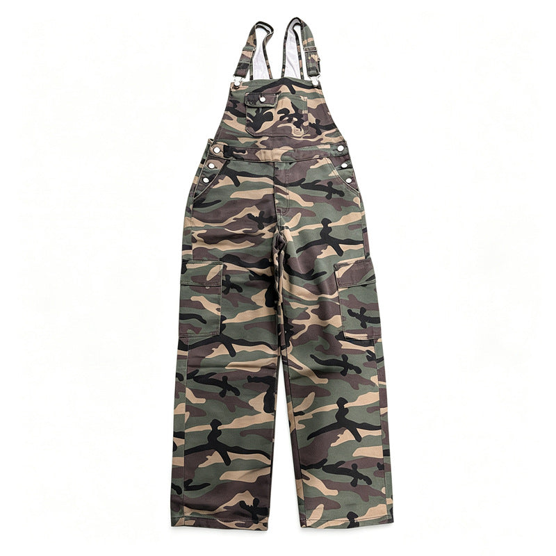 Herren Modische Camouflage Latzhose Shop Nory