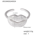 Damen Ring in Lippenform aus Titan Shop Nory