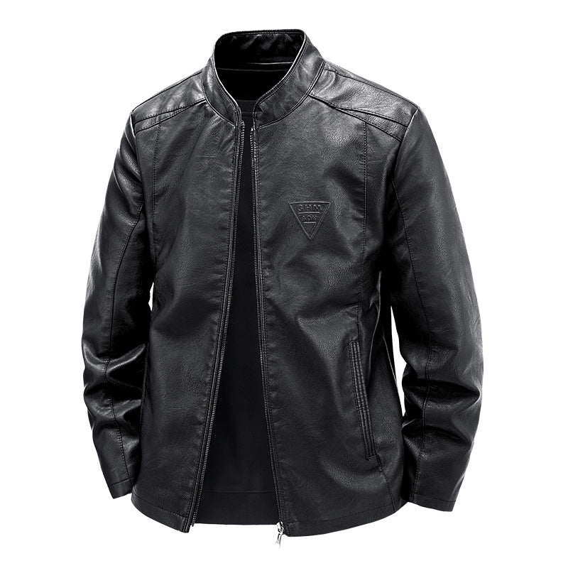 Herren Hochwertige Kunstlederjacke Shop Nory