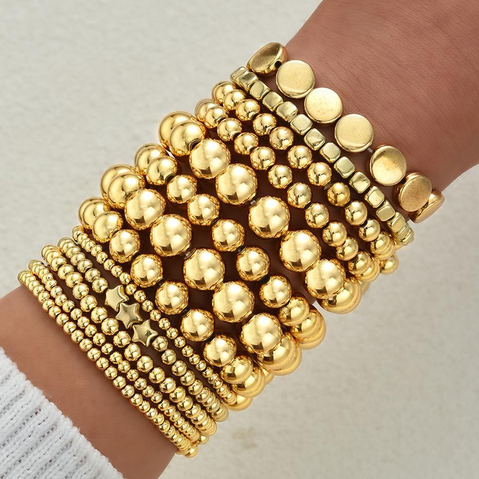 Damen Armreif-Kombination mit stilvollen und glitzernden Elementen Shop Nory