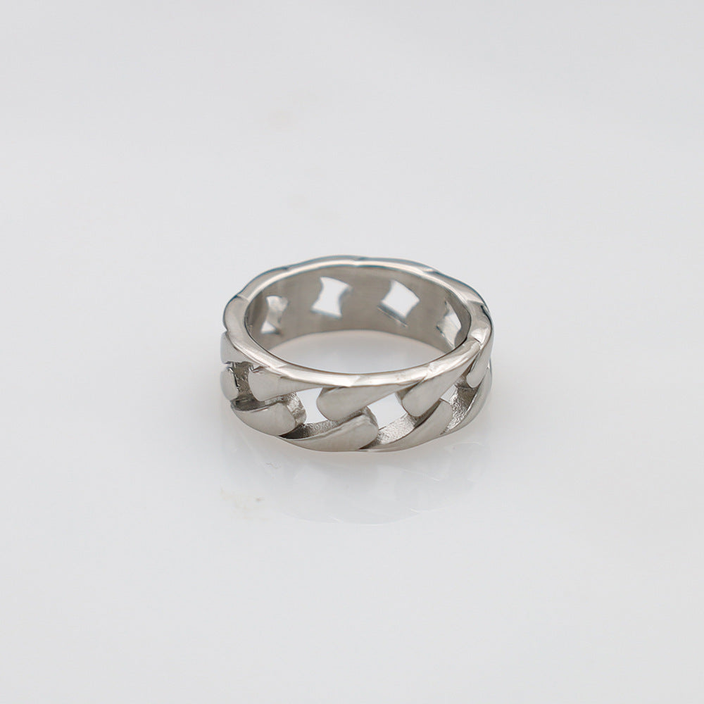 Herren Kettenring aus hochwertigem Edelstahl Shop Nory