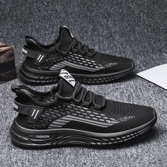 Herren Leichter Strick-Sneaker mit gepolsterter Komfortsohle und atmungsaktivem Mesh Shop Nory