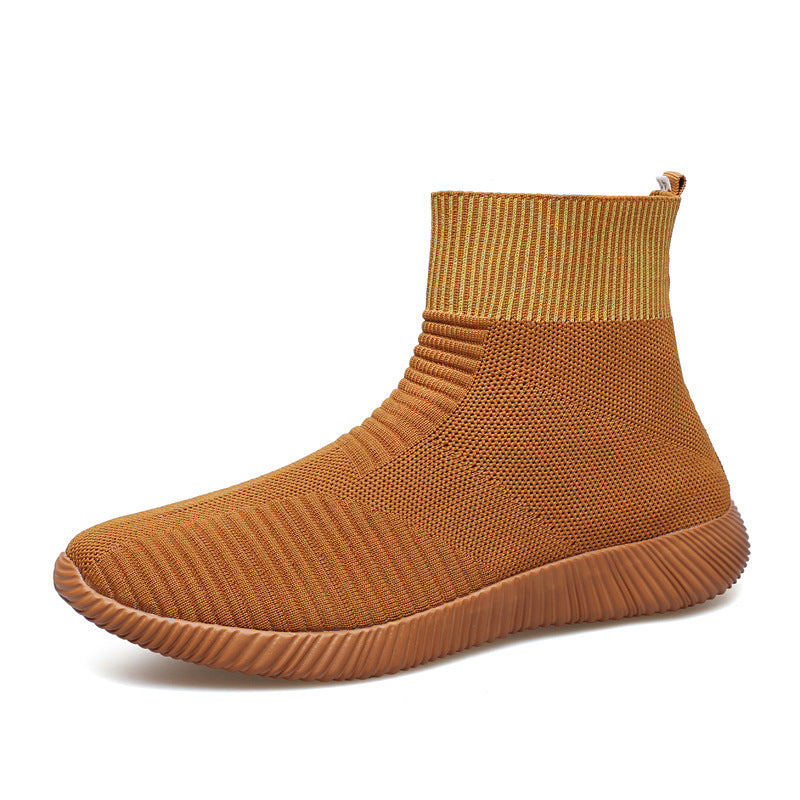 Damen High-Performance Stricksocken Sneakers